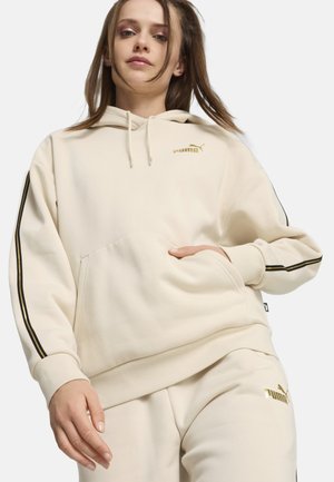 Puma TAPE MINIMAL - Jersey con capucha - alpine snow