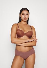 LASCANA PADDED BRA - T-skjorte-BH - brown