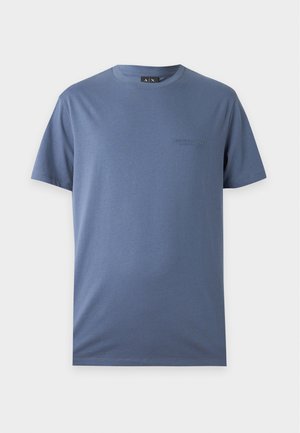 Armani Exchange, REGULAR - T-Shirt basic - vintage indigo