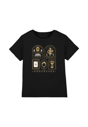 Cotton Soul, HARRY POTTER HORCRUX FIELD GUIDE UNISEX - T-Shirt print - black