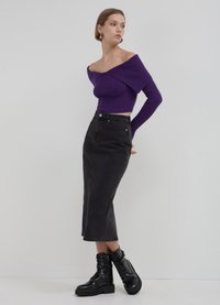 Calliope Strickpullover - violet