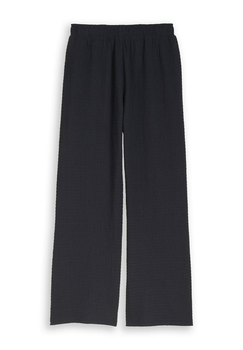 TOM TAILOR 1044700 Pantalon, 36986-Colony Blue Black Mini Pepita, 38W / 28L Femmes