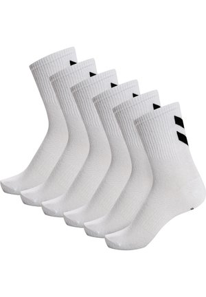 CHEVRON  6 PACK  - Sportsocken - white white