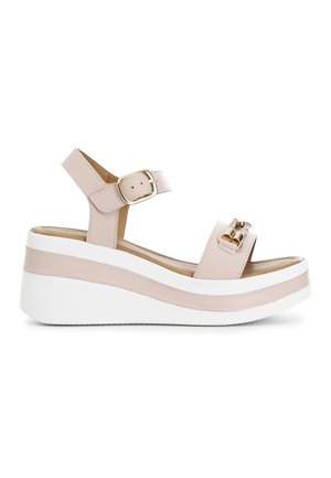 CAFèNOIR C1XO4000 - Sandali con plateau - cipria