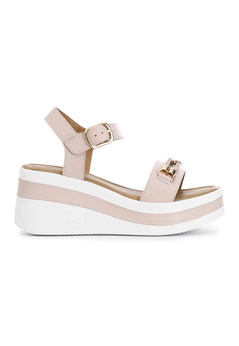 CAFèNOIR C1XO4000 - Sandali con plateau - cipria