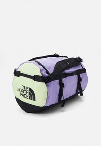 The North Face BASE CAMP DUFFEL S UNISEX - Kelioninis krepšys - optic violet/astro lime/white dune
