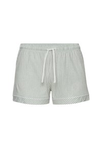 Pyjama bottoms - dunkelgrün gestreift