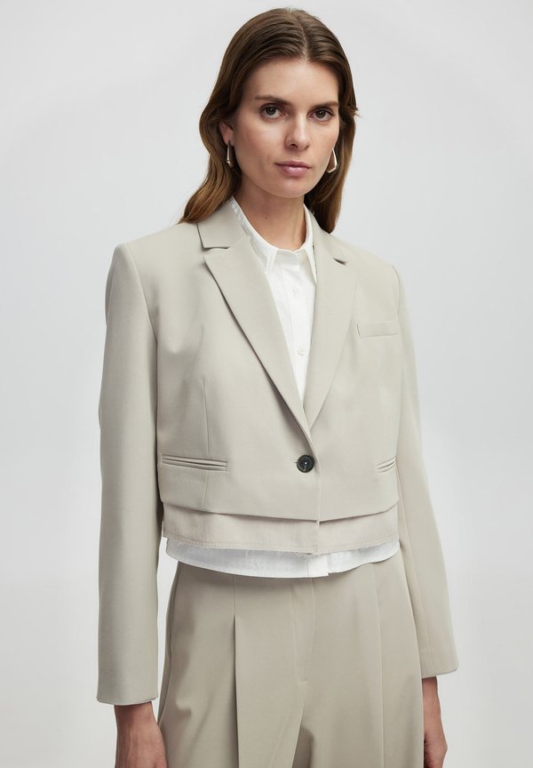 REGULAR FIT  - Blazer - stone