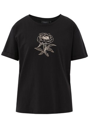 Finn Flare, Print T-shirt - black