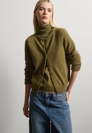 Chaqueta de punto - dark green