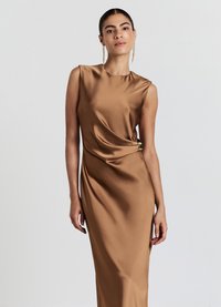 Calliope SIMIL  - Vestito lungo - beige scuro