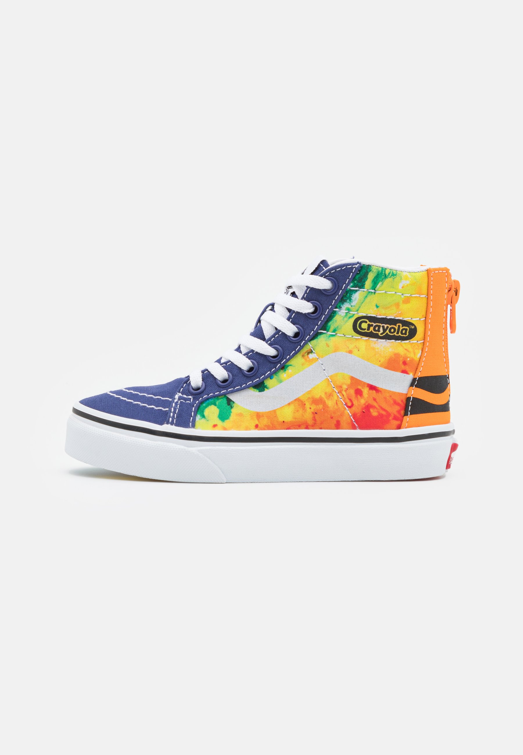 vans rainbow hightops