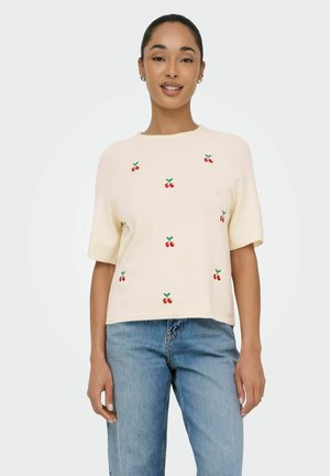 ONLY T-shirt imprimé - whitecap gray