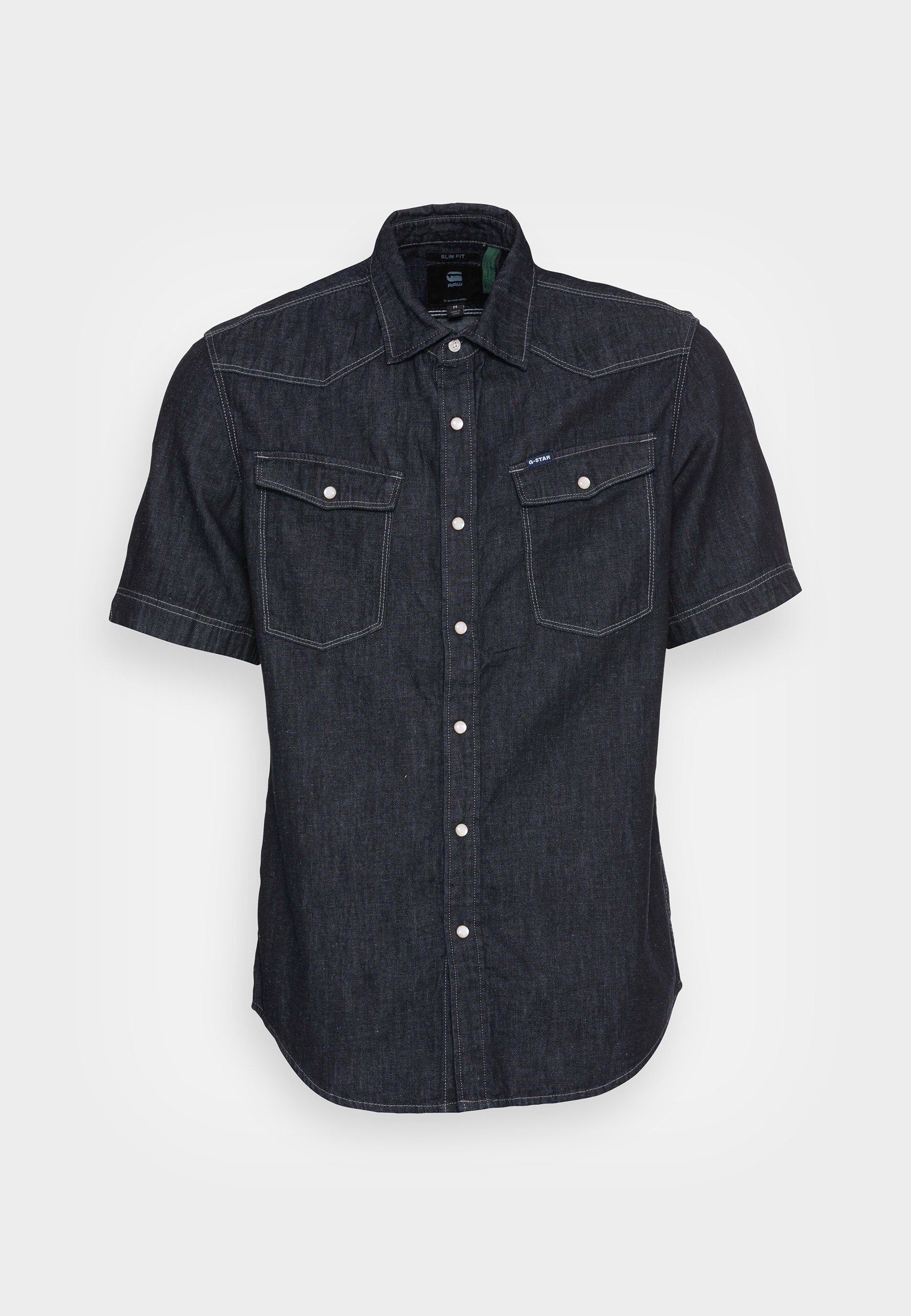 G-Star Raw Men 3301 Slim Shirt Dark Blue Size M