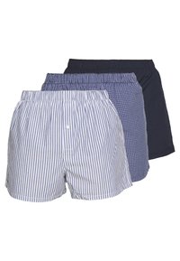 3Pack - Bokserid - navy blue/white-tropical