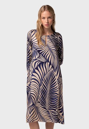 Day dress - indigo blue