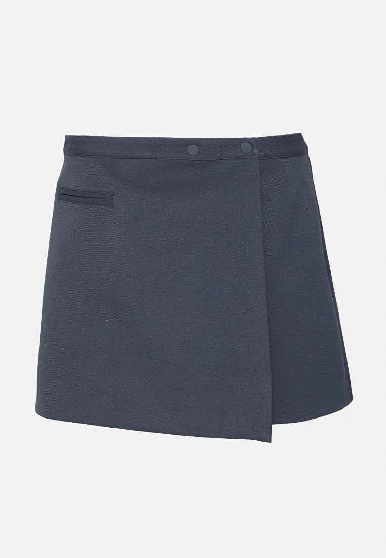 Calvin Klein Jeans Wikkelrok donkergrijs Calvin Klein Jeans Wikkelrok donkergrijs