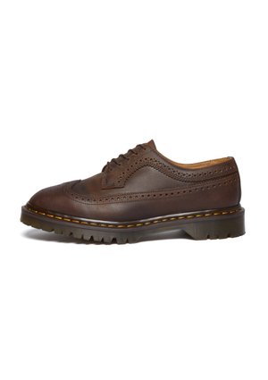 Dr. Martens BROGUE CRAZY HORSE - Lace-ups - brown