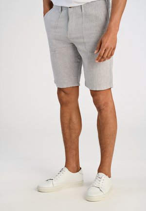 HERRINGBONE - Shorts - grey