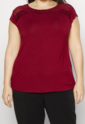 T-Shirt print - dark red