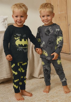 Next, SET 2 PACK   - Nattøj sæt - black batman
