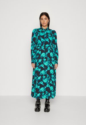 YAS YASFLAIR LONG SHIRT DRESS - Φόρεμα πουκάμισο - black