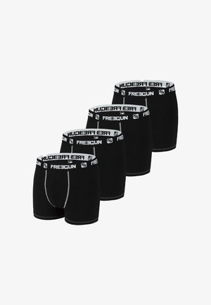 Freegun 4 PACK - Boxers - noir blanc