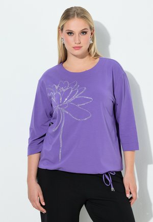 FLOWER TEE - Maglietta a manica lunga - purple