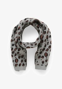Valitud, grey mel. animal knit pattern