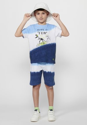 Koroshi SHORT SLEEVED - Tričko s potlačou - azul   blue