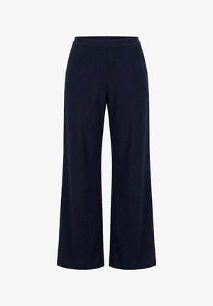 Ulla Popken, HOSE, WEITES, GERADES BEIN, KOMFORTBUND, STRETCH - Stoffhose - dark marine