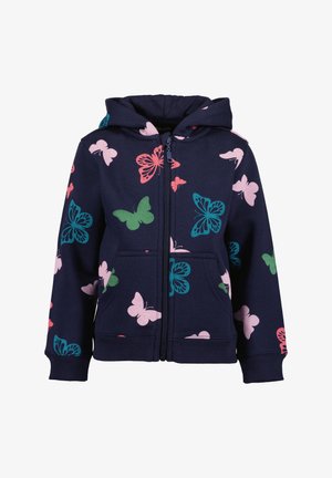 Zip-up sweatshirt - blau