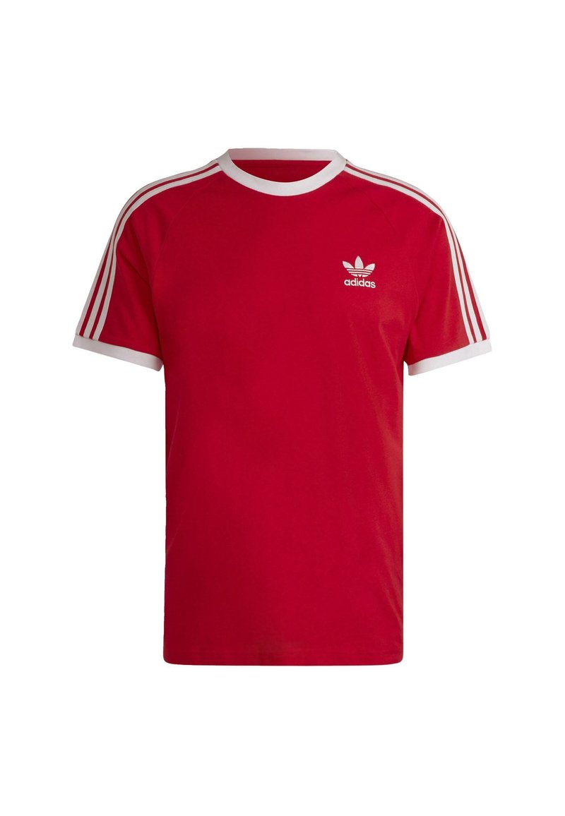 adidas Originals T-shirt print rood adidas Originals T-shirt print rood