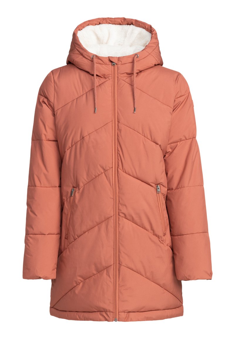 Roxy Wintermantel oranje gemêleerd