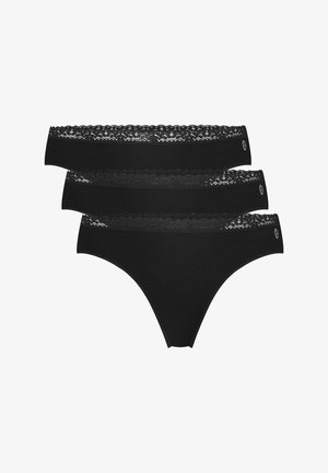 AMBER 3 PACK - String - black