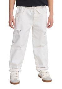 Terranova Jeans baggy - bianco ottico