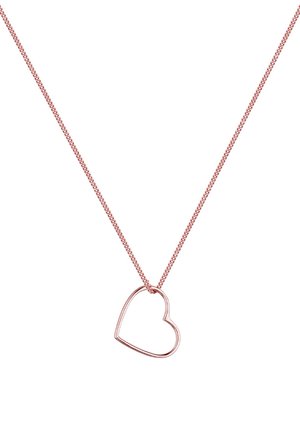 HEART CUT OUT - Colier - roségold-coloured