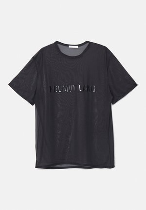 Helmut Lang LOGO TEE UNISEX - Blusa - black