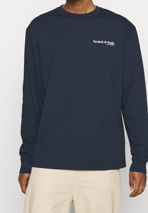 Long sleeved top - dark blue