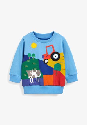 APPLIQUE - Trui - blue farm