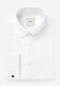 Next EASY CARE OXFORD SLIM FIT DOUBLE CUFF - Overhemd - white