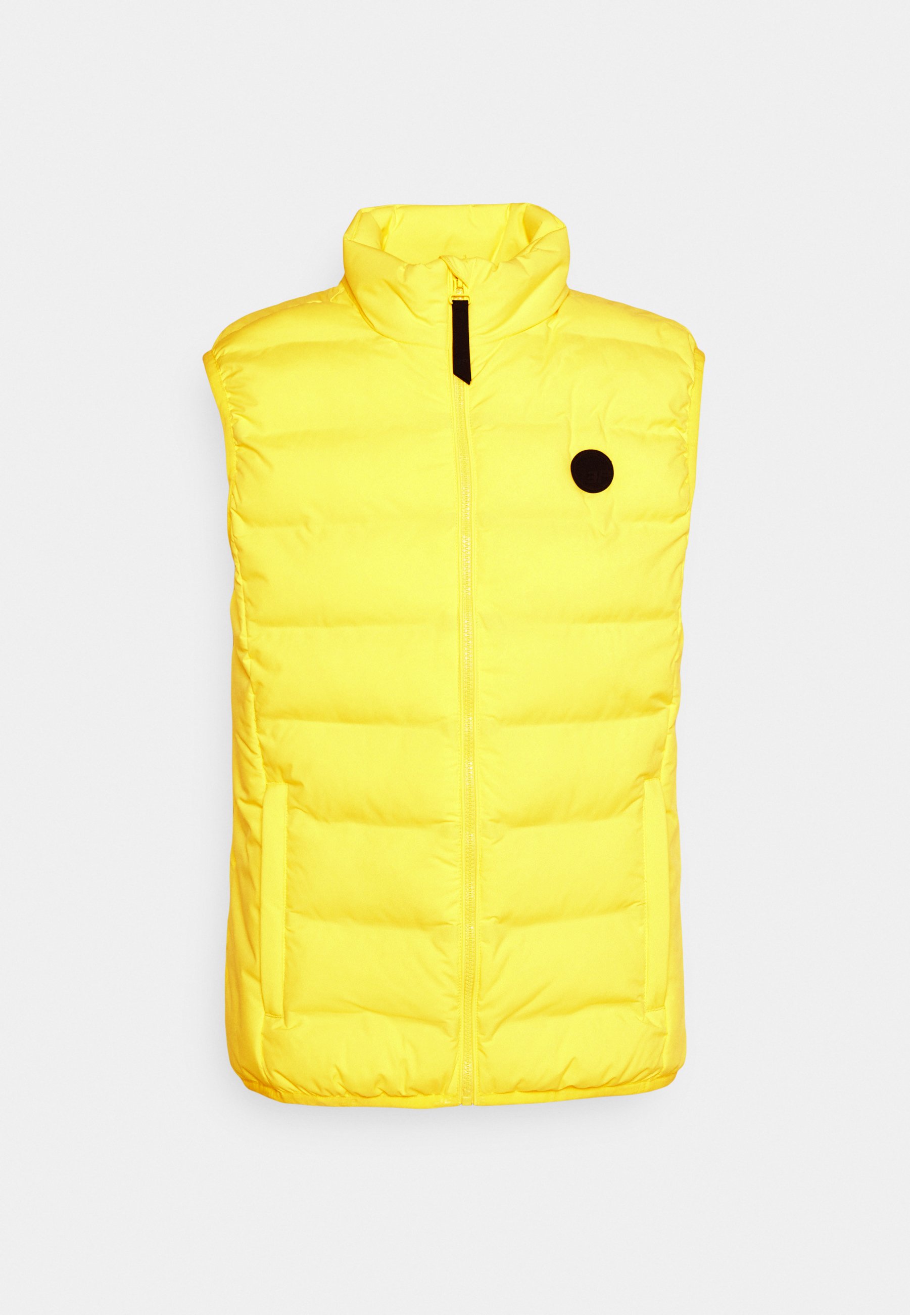 womens yellow waistcoat