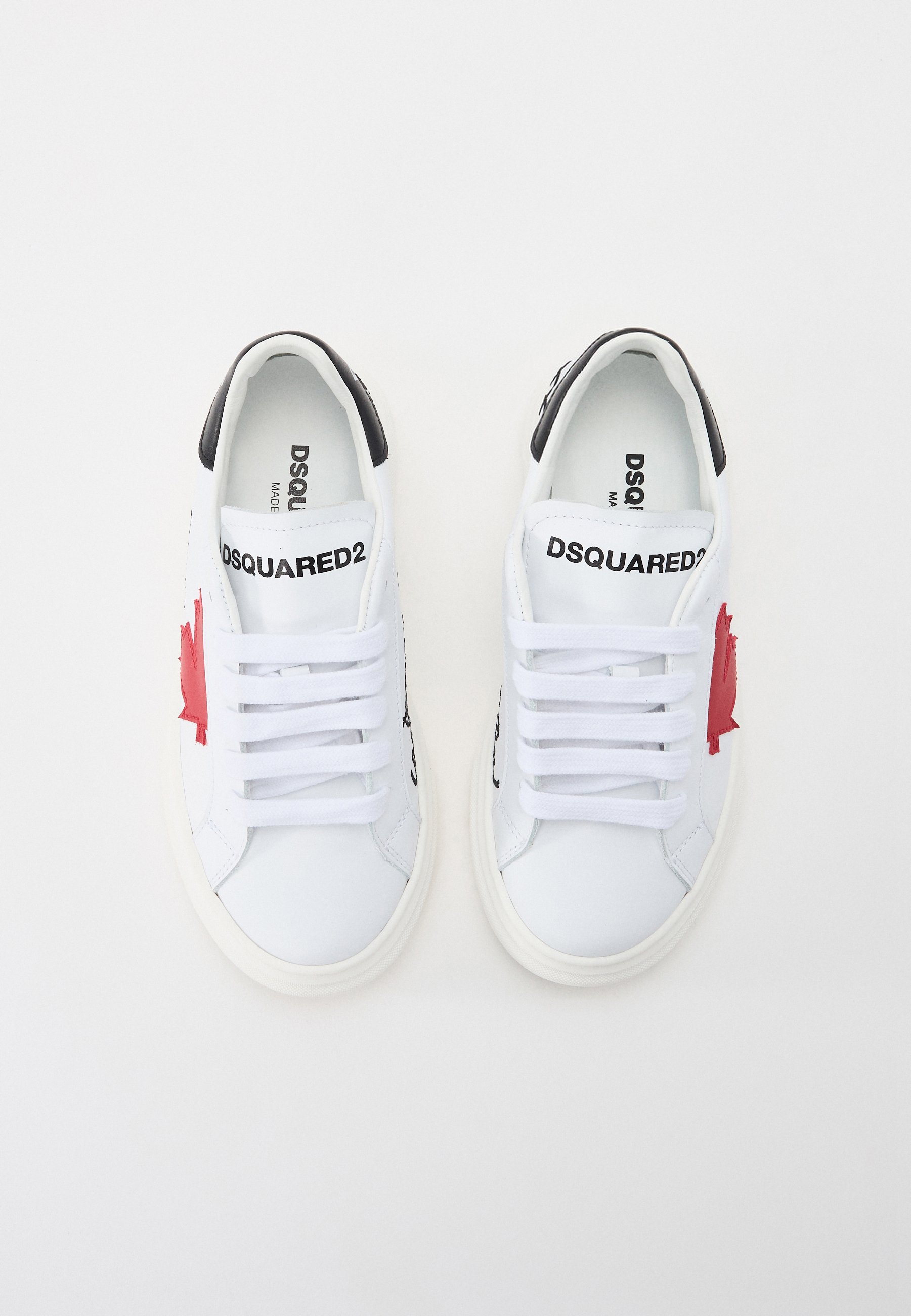 Dsquared2 80207 UNISEX - Sneakers low - white/black/red/alb