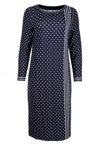 HELMIDGE Gebreide jurk - dunkel blau