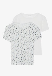 2 PACK - T-shirts med print - egret