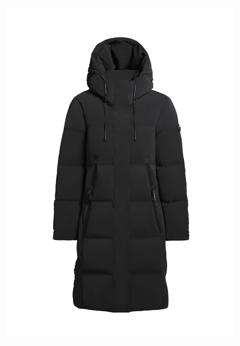 khujo Wintermantel zwart