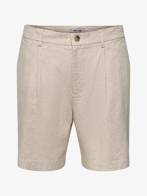 Only & Sons, SHORTS ONSLOU VERJÜNGT SHORTS - Pantaloni scurți - gardenia