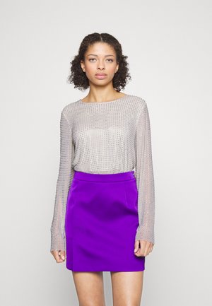 SASHACRAS BLOUSE - Blūze - silver