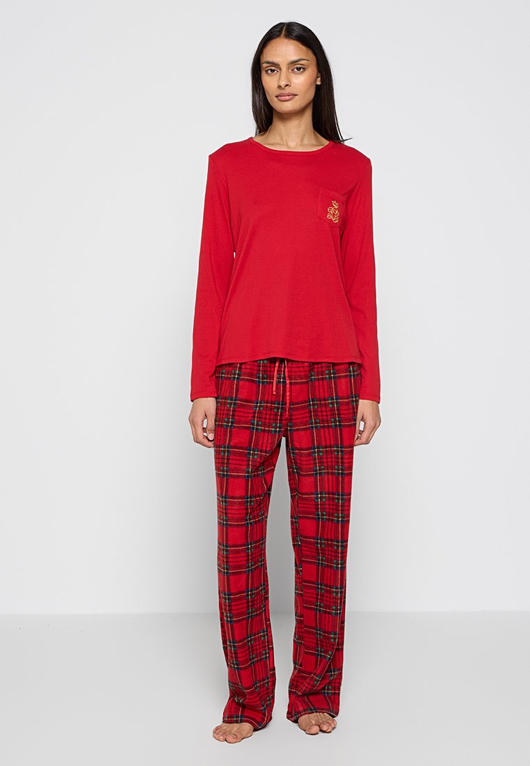 Lauren Ralph Lauren Pyjama rood Lauren Ralph Lauren Pyjama rood