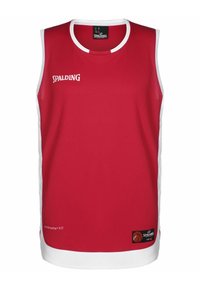 Spalding HUSTLE TANK - Débardeur - red white